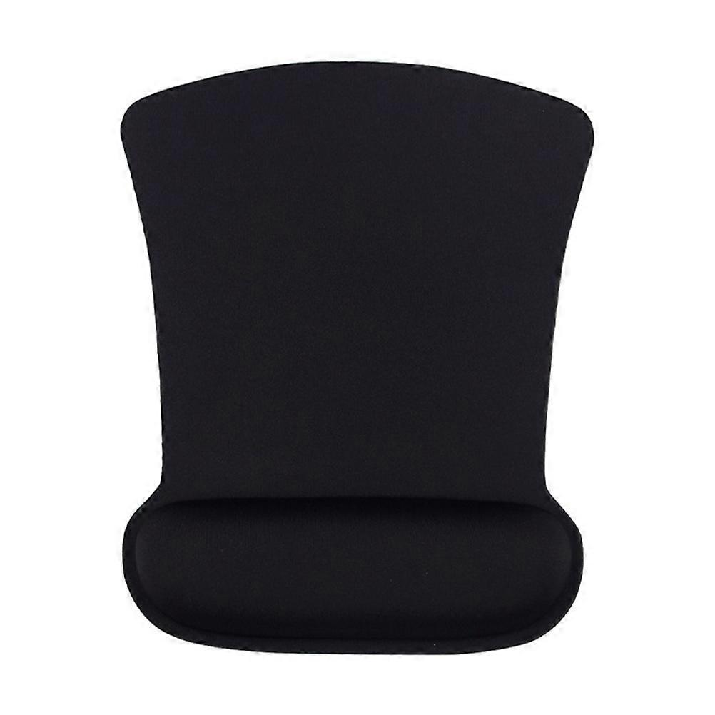 Anti Skid Mouse Pad With Wrist Rest Reinforced Edges Smooth Operation Memory Foam 1Set