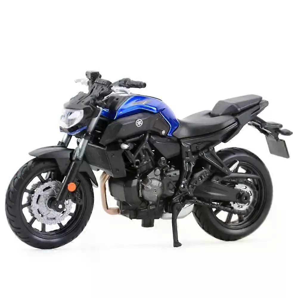 2018 Yamaha MT07 Static Die Cast Vehicles Collectible Hobbies Motorcycle Model Toys