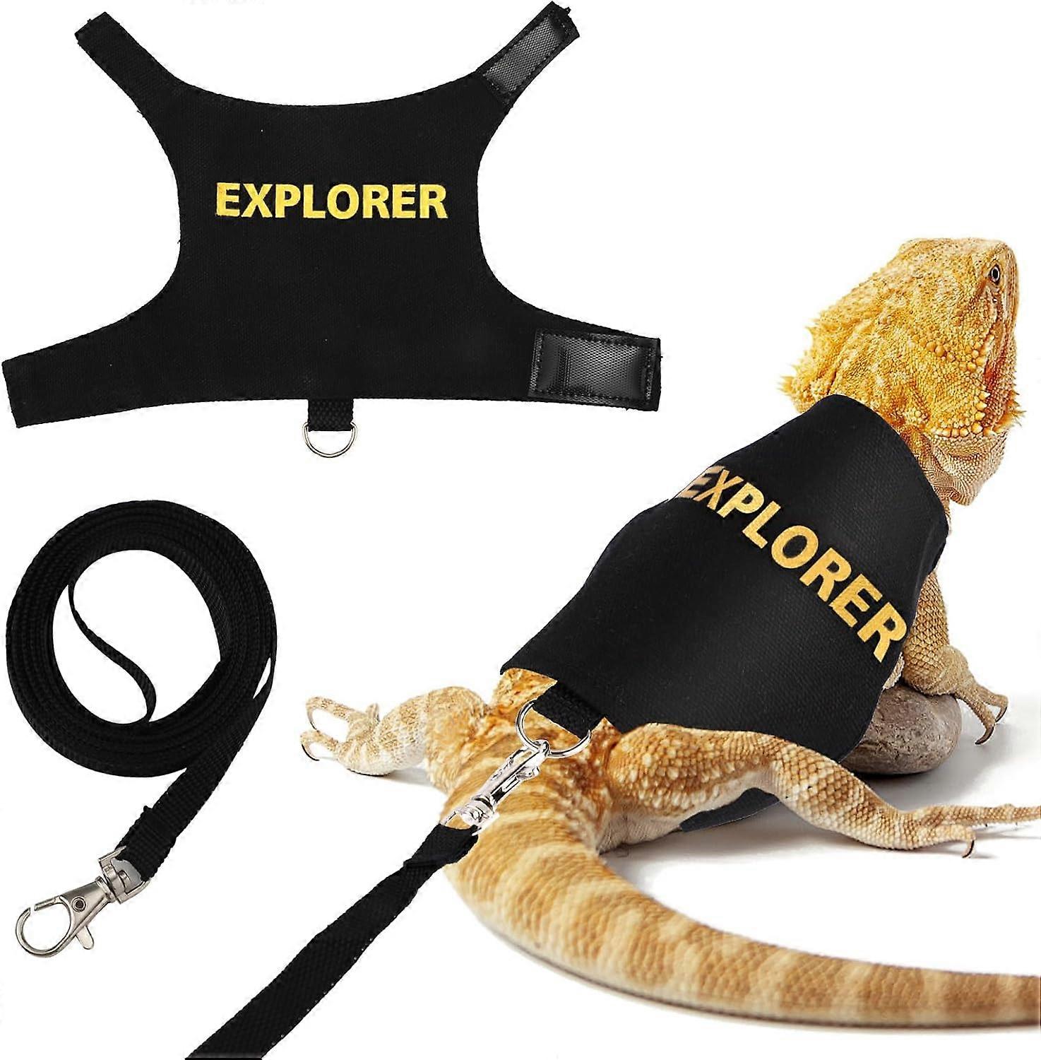 Bartagame Leine und Geschirr Set, Escape Prevention Bartagame
