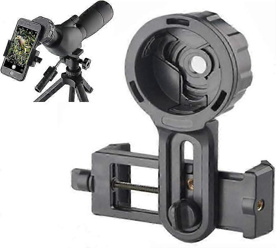 Universal Cell Phone Adapter for Spotting Scope - Quick Alignment & Automatic