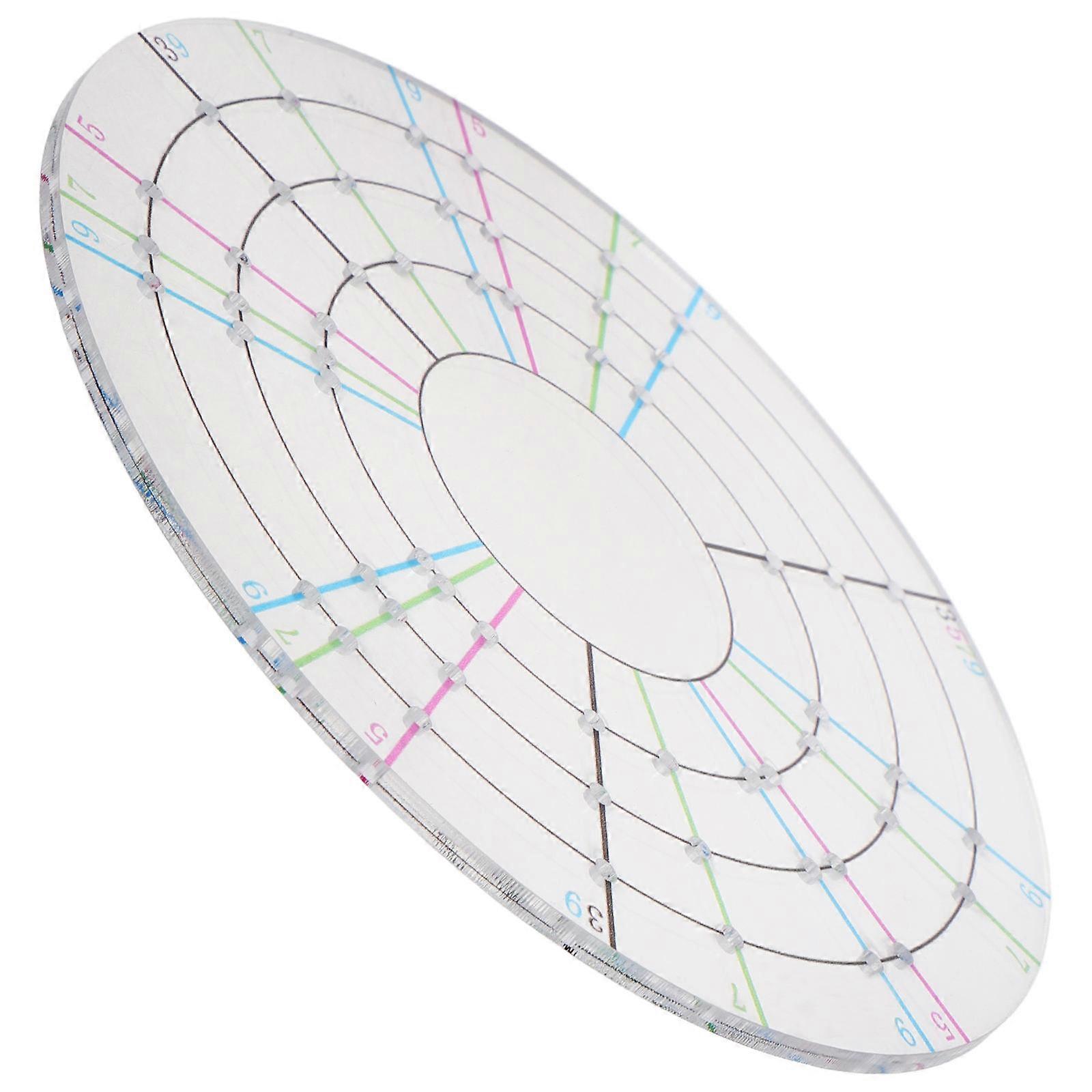 Precision Divider Tool for Clay Shaping – Durable, Versatile Pottery Trimming Template for Accurate Measurements and Efficient Crafting by
