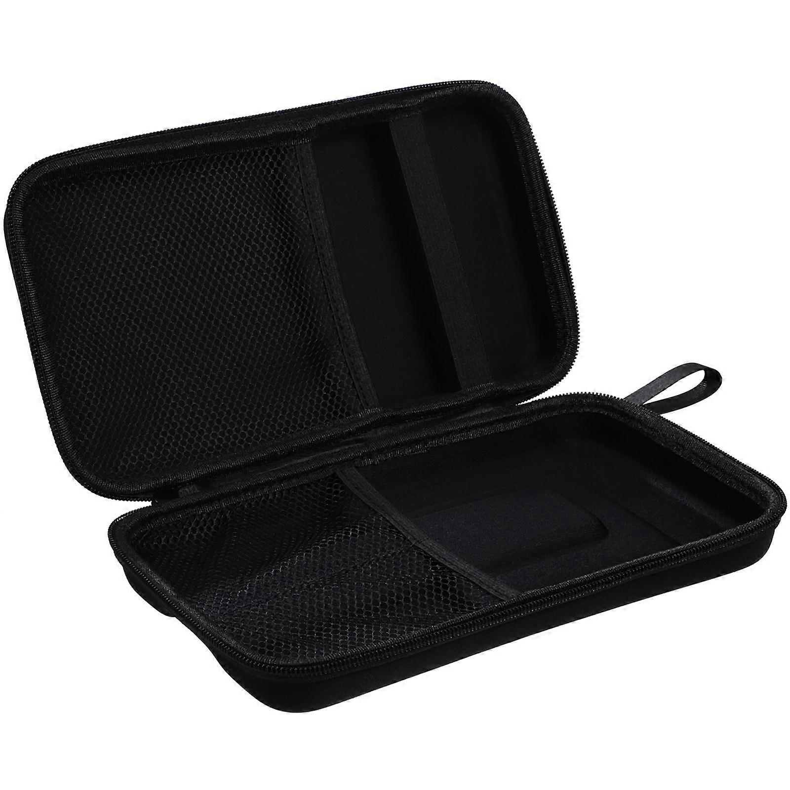 Shockproof Wireless Microphone Storage Bag with Padded Dividers and Hard Shell Protection – Portable Carry Case for Mic Accessories and Organized
