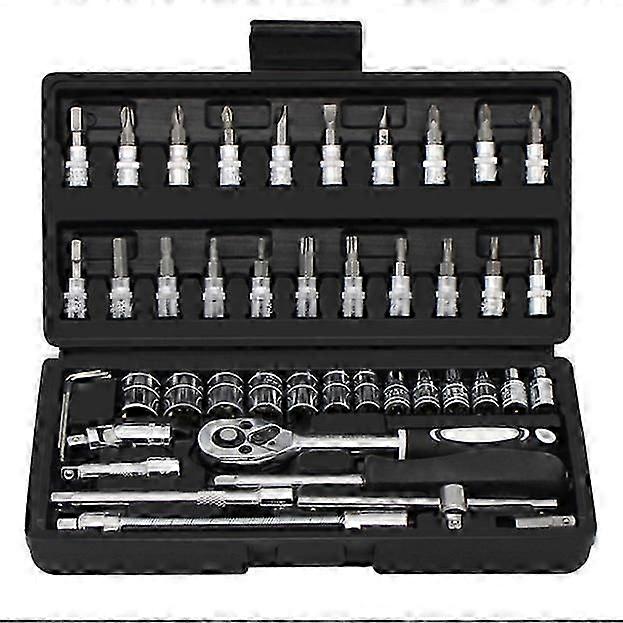 2025 Latest Model Socket Wrench Sets Ratchet Sets Machine Tool Sets Drill Sockets for Auto