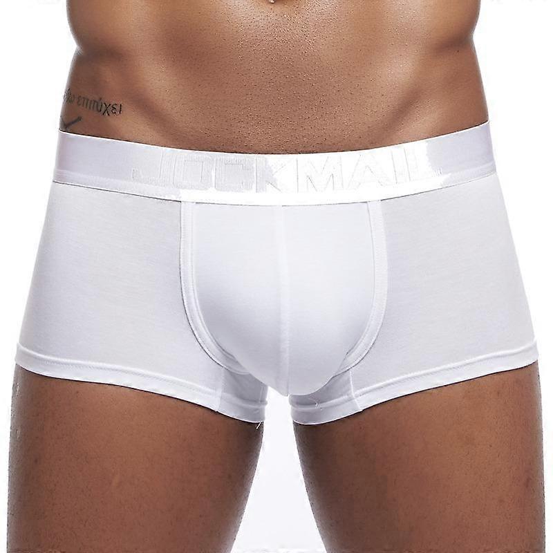 JOCKMAIL Men's Boxer Briefs Low-waisted Modal Breathable Trunks