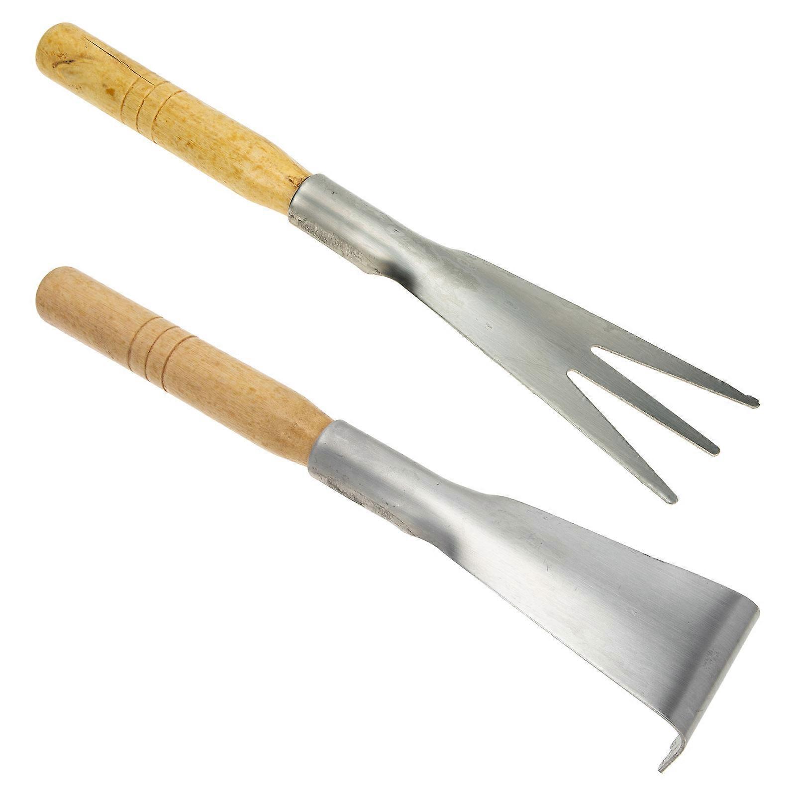 Garden Trowels Set of 2 with Synthetic Material for Home Use Khaki Color Durable and Comfortable Gardening Tools