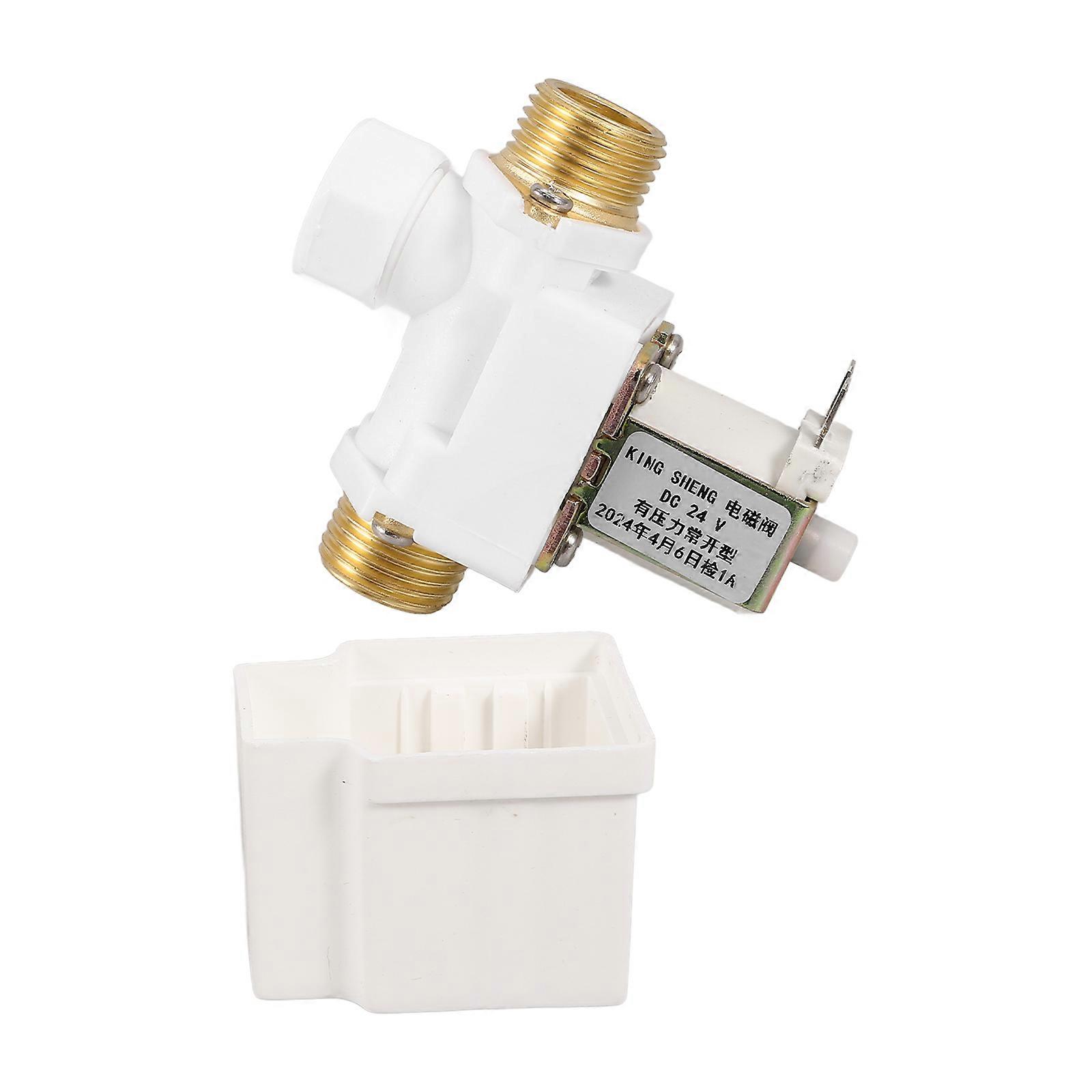 Brass Solenoid Valve for Electricity Use with Stable Structure and Long Lifespan DC24V