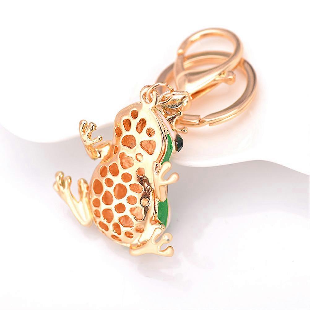 Keychain Crown Rhinestone Pendant Decoration Creative Gift Accessory