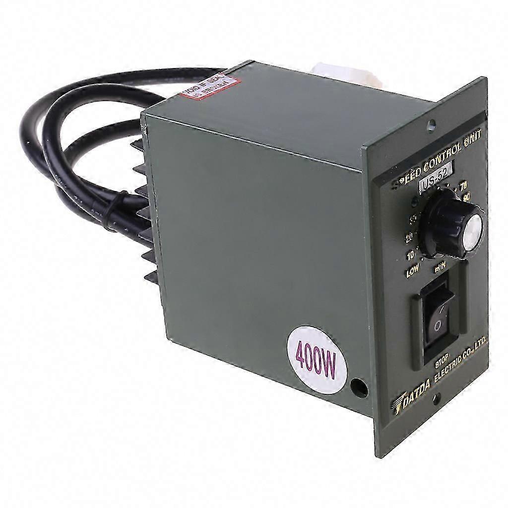 US-52 Single Phase AC Forward and Backward Motor Speed Controller 400W AC220V 50/60Hz Pinpoint Motor Speed Regulator