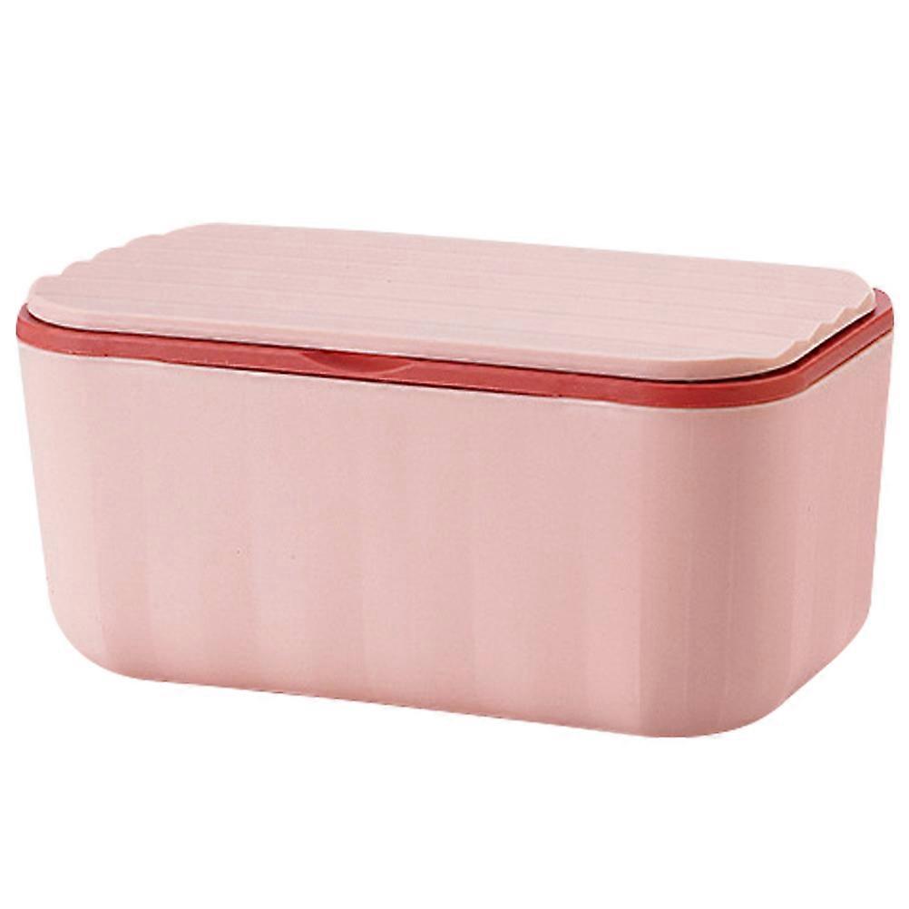 Tissue Box Cover Plastic Holder for Storage with Convenient Opening
