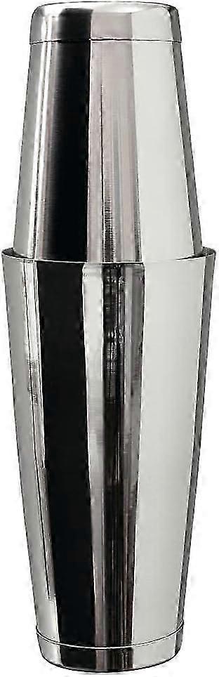 شاكر كوكتيل بوسطن من القصدير ، 18/28 أونصة ، الفولاذ المقاوم للصدأ ، تشطيب المرآة ، أداة السقاة المهنية ، البار التجاري ، المطعم ، الحانة أو الاستخدام المنزلي