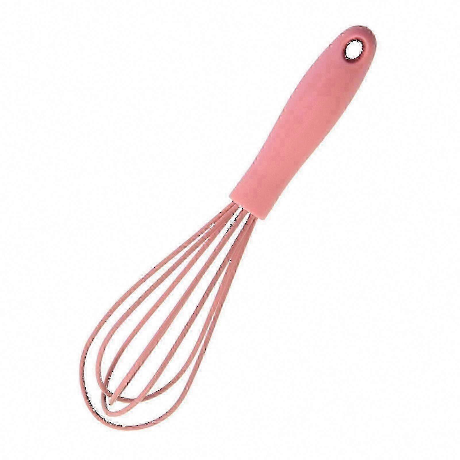 Mini Handheld Silicone Egg Whisk - Multi-Purpose Sturdy Food Blender for Baking Tools SZRH A-S