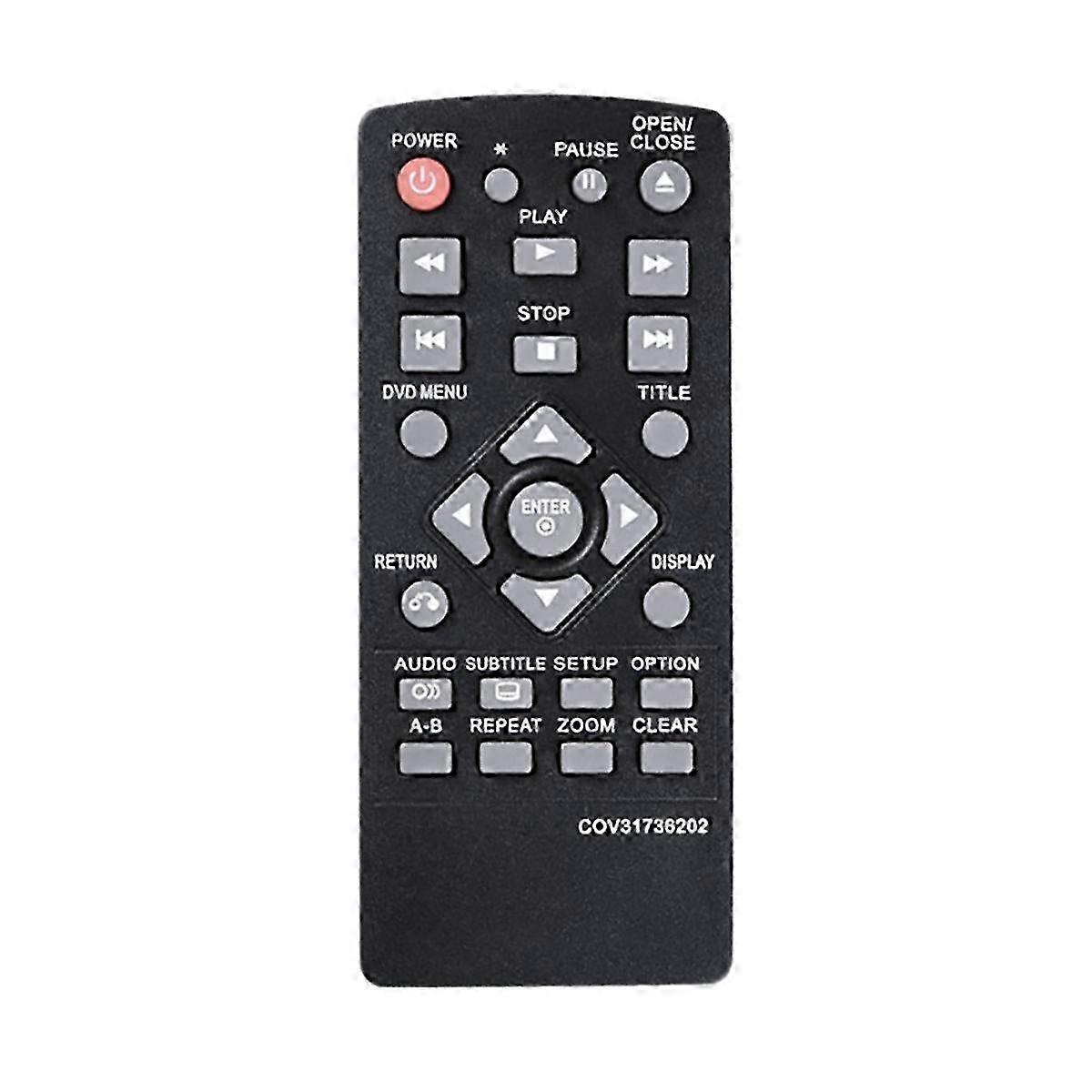 Remote Control For Dvd Player Cov31736202 For Dp132nu Dp132