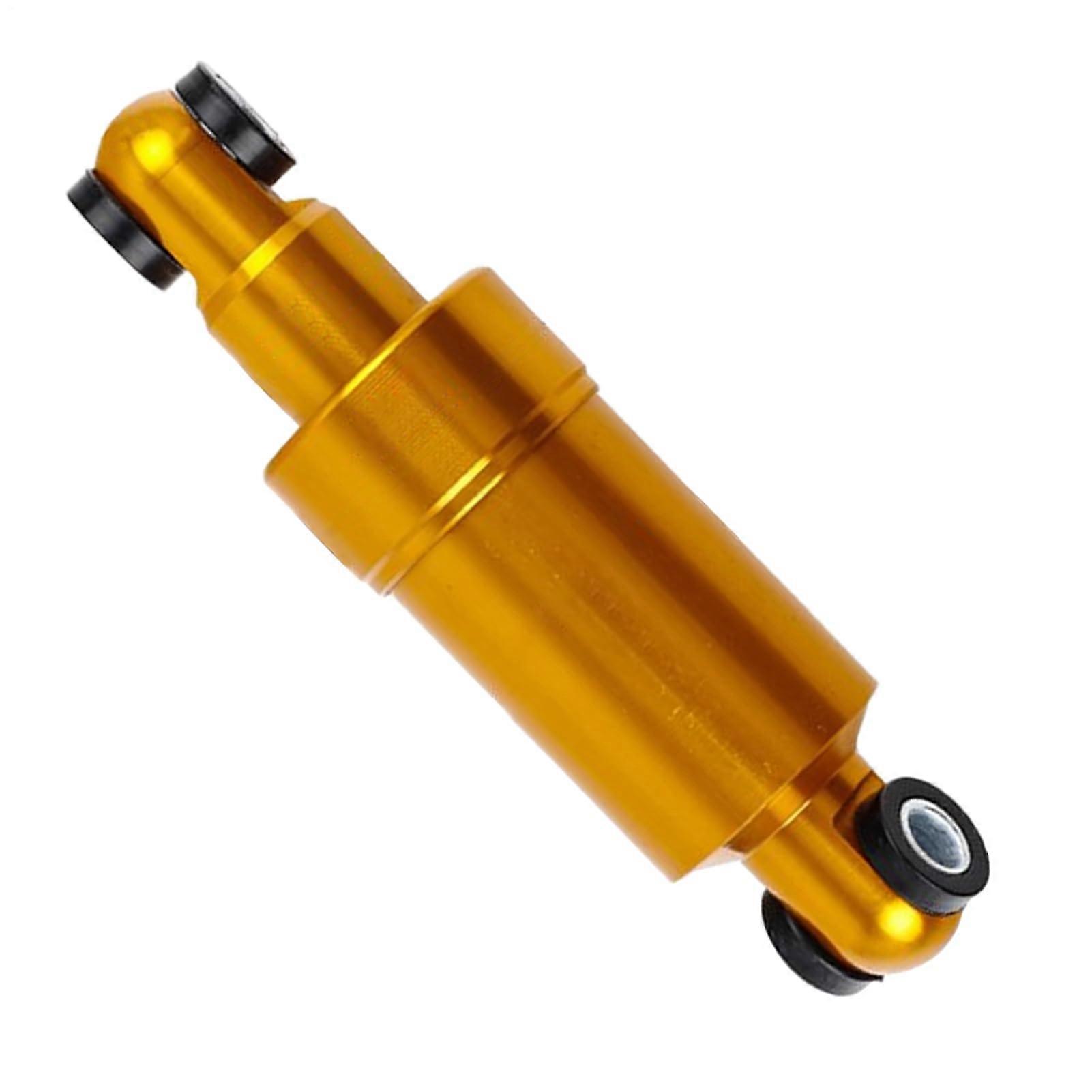 Scooter Rear Shock Absorber Adjustable Yellow High Performance Rear Damper for Enhanced Suspension and Comfort