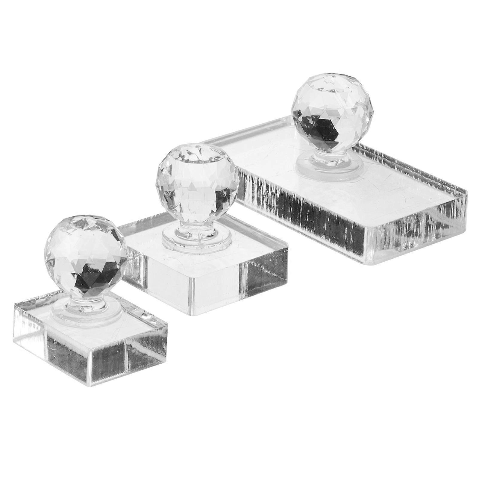3Pcs Eyeshadow Stamper Tool For Makeup Makeup Lovers Transparent Compact Mold Ideal For Personal And DIY Use To Create Custom Makeup Effects