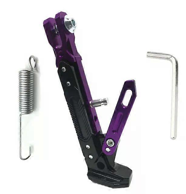 Adjustable CNC Metal Motorcycle Foot Bracket Kick Side Bracket Durable Corrosion Resistant Bracket Motorcycle Stand