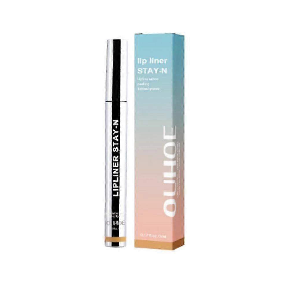 リップライナーペンステーNタトゥーマットピーリングコンターラインダークブラウン防水長持ちふっくらソフトリップグロス