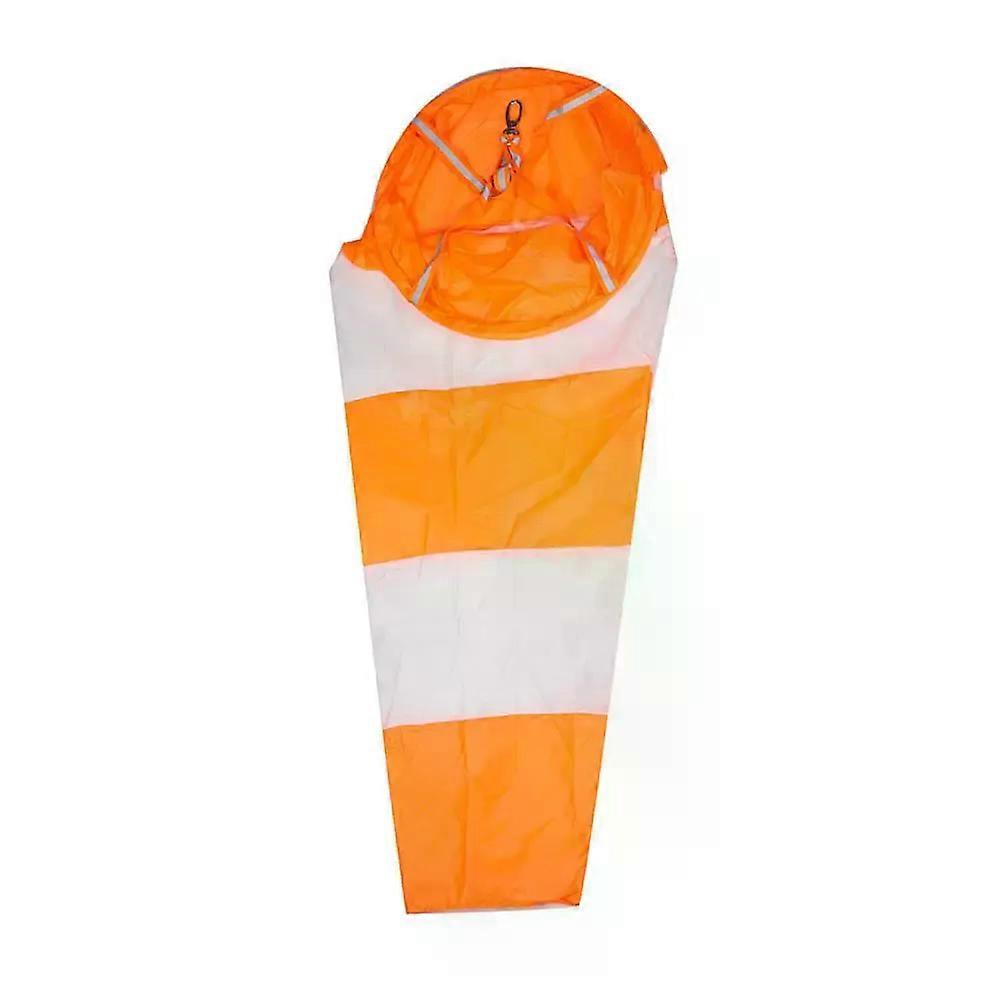 Reflective Strip Windsock Wind Sleeve bright color, white and red, fluorescence, waterproof, lightweight, easy to fly, easy to install