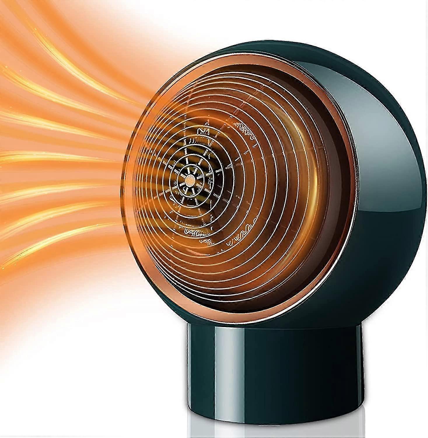 Desktop heater, 500 watts, Energy-saving and silent, Multiple safety protections