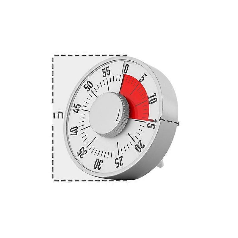Kitchen Timer Visual Mechanical Timer Large Magnetic Time Management Reminder