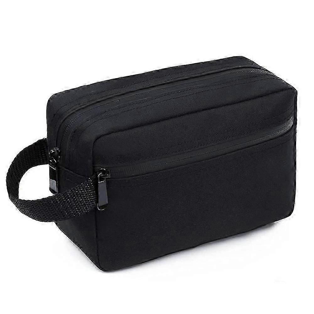 ハンドヘルドトイレタリーバッグ化粧品収納バッグポータブルジッパー大容量メイクアップバッグ