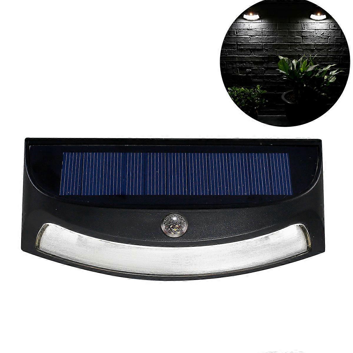 Solar Outdoor Lights LED Light for Illuminating with Waterproof Design and ABS Material Black 68 Hours Charging