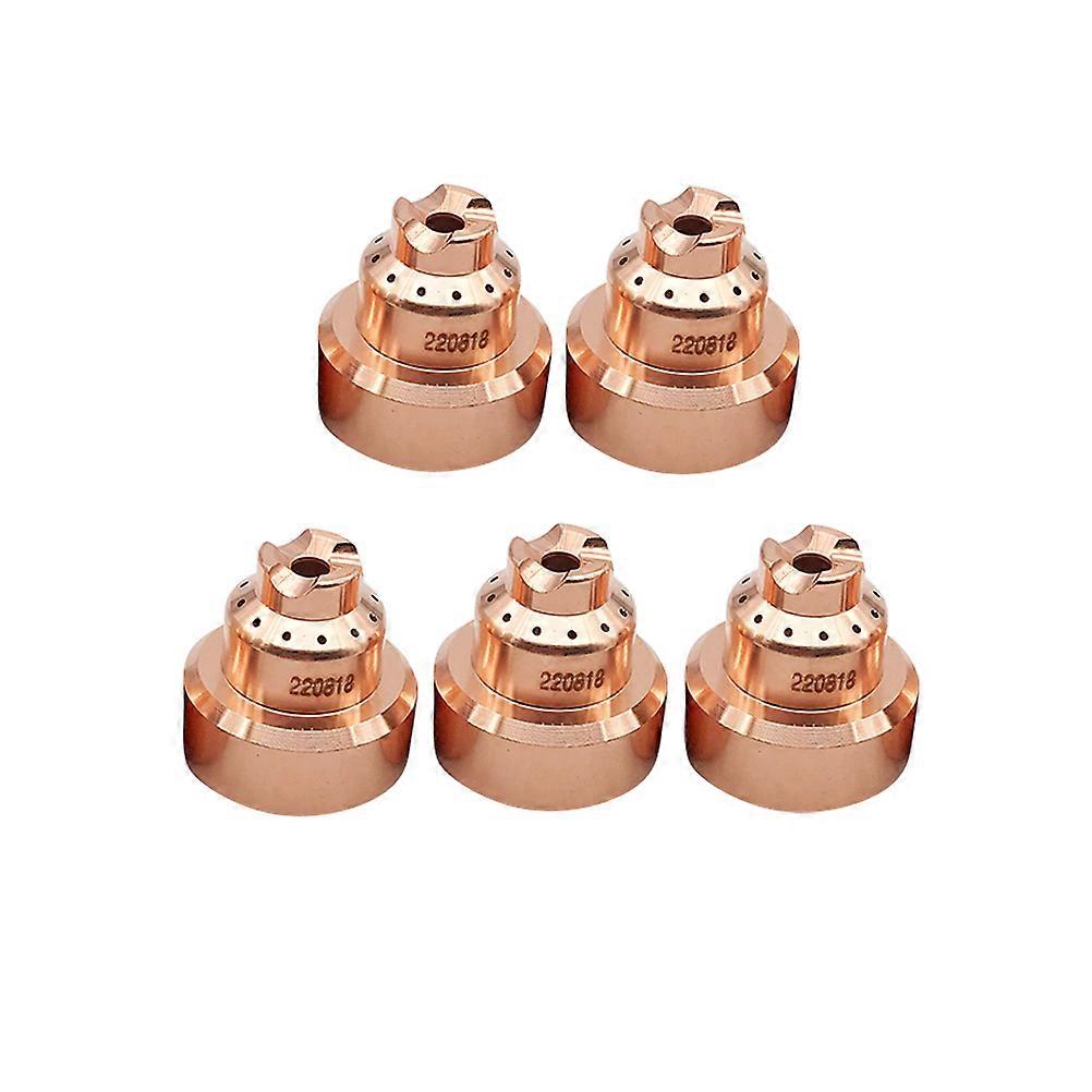 Golden Plasma Nozzles Made of Metal for Industry Use with Durable Design and Smooth Cutting Experience 5PCS