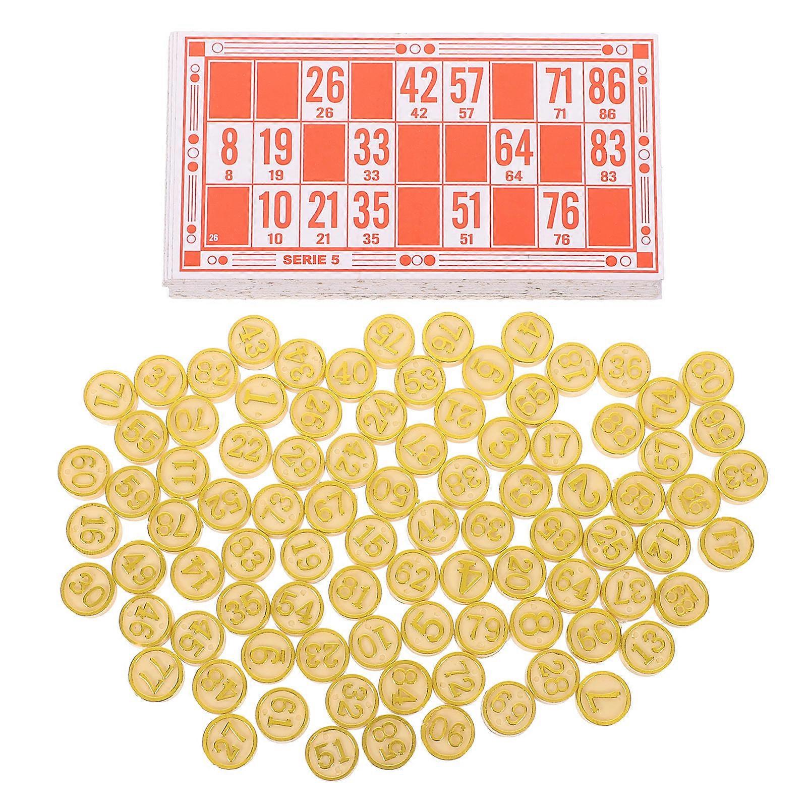 Compact Game Set with Number Cards and Playing Pieces – Lightweight Family Board Game for Parties and Gatherings, Easy to Carry, Interactive Fun with