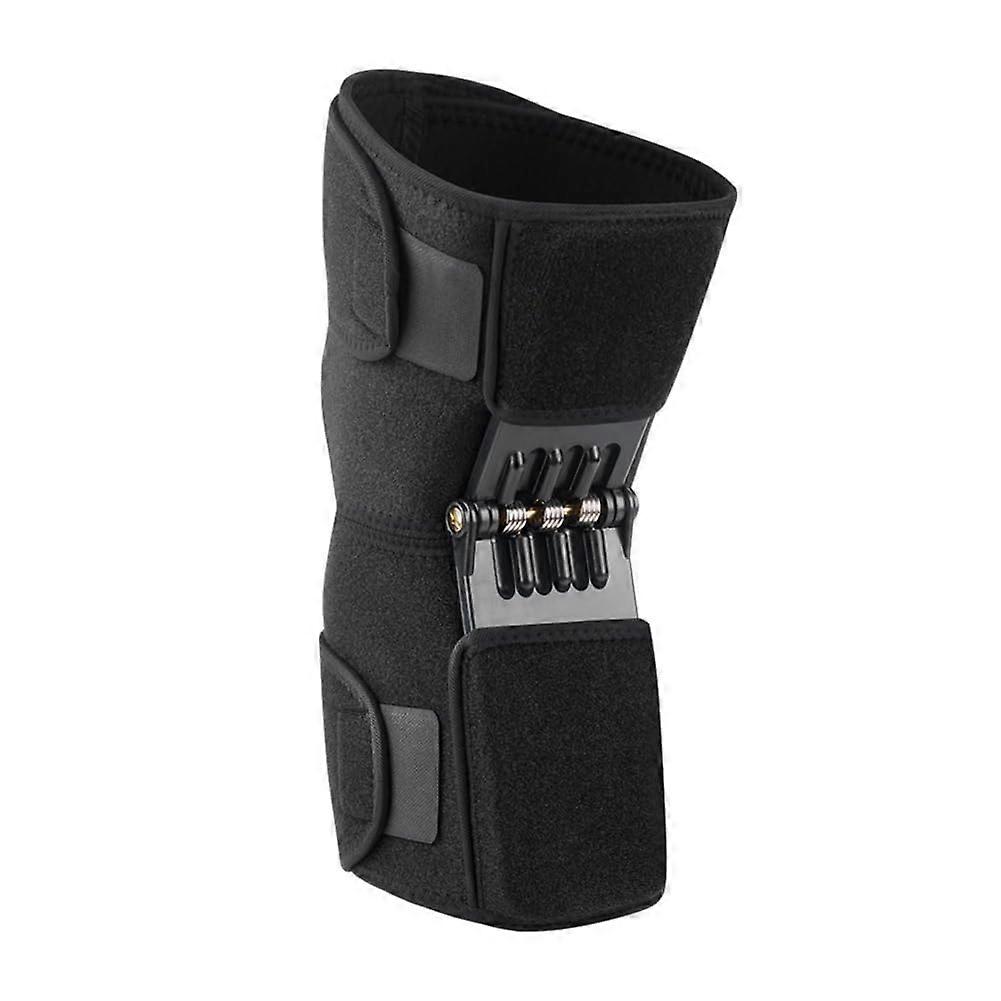 Knee Brace for Support and Stabilization, Adjustable Medical Joint Support with Spring Stabilizer for Sports and Gym Use