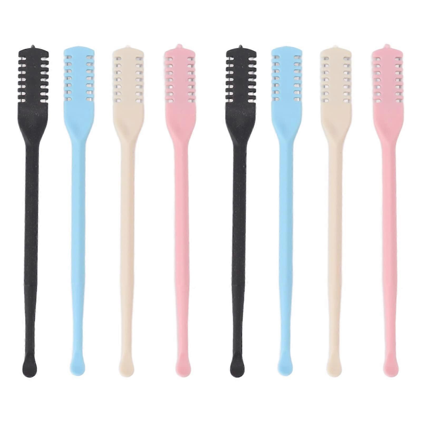 Nose Hair Trimmer 8-Piece Set, Double-Head Scoop Tool, Ear Picker, Icing And Decorating Spatula