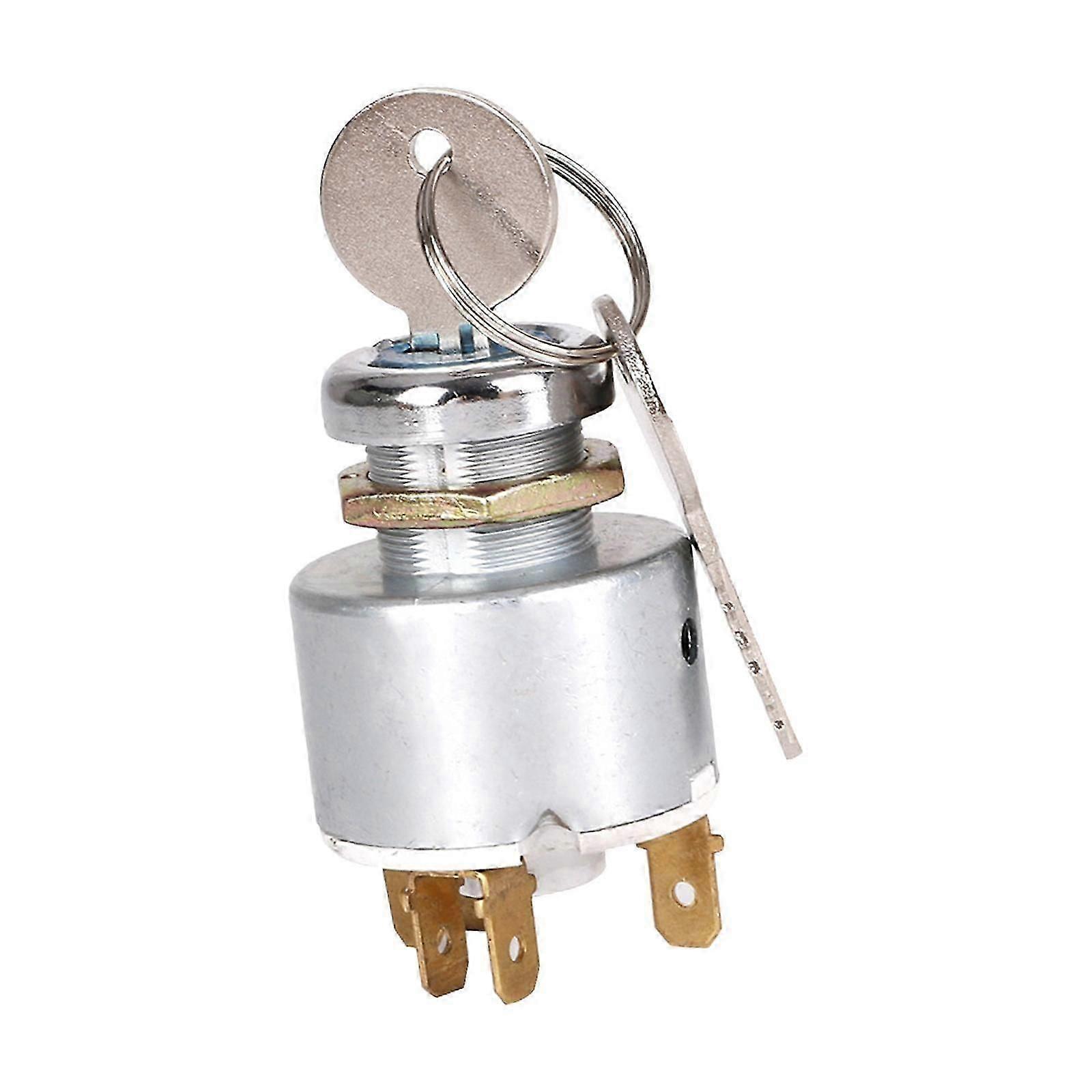 Ignition Key Switch Replacement Durable for Lawn Tractor Trailer 956827