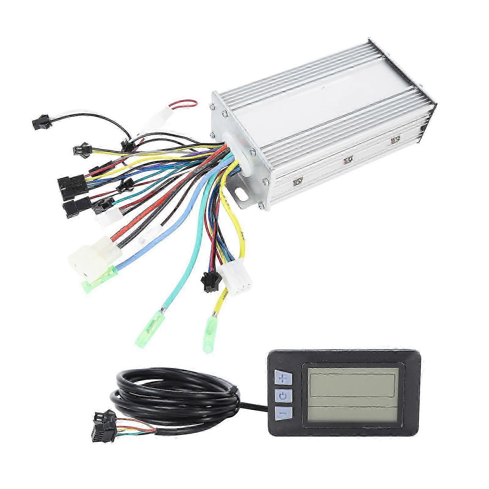 Electric Motor Controller Kit Electric Bicycle Controller Kit With Panel 36V 48V 500W