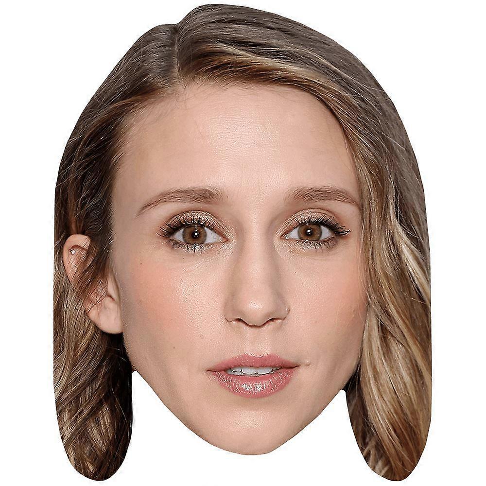 Taissa Farmiga (Make Up) Big Head. Larger than life mask.