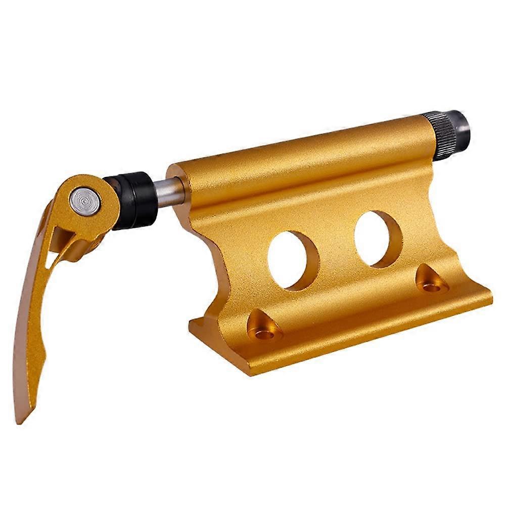 Bicycle Quick-Release Fixed Clip Cargo Rack for SUV, Gold Color, Modified Design, Compatible with Auto Parking