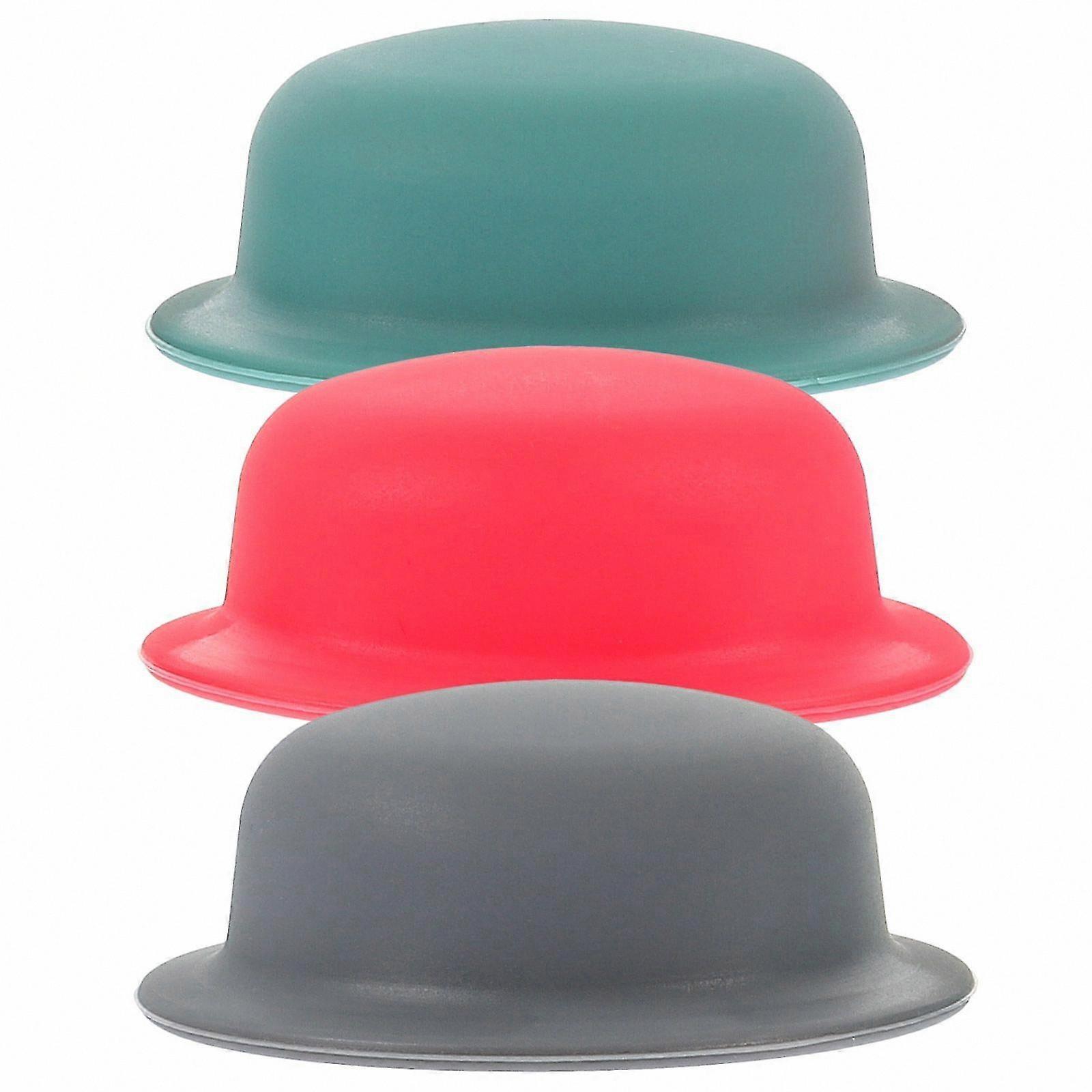Silicone Pot Lid Knob Protectors, 3-Pack Heat-Resistant Anti-Scalding Handle Covers for Cookware Lids