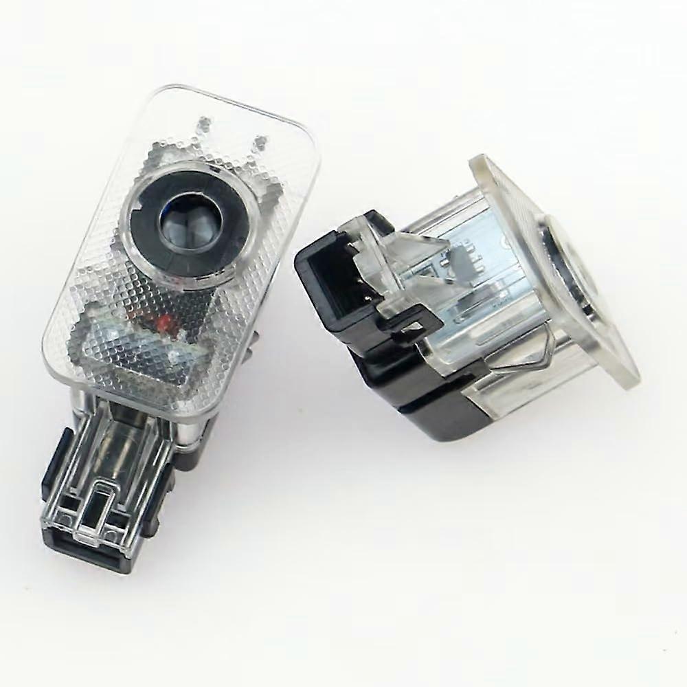 2 Pack LED Car Door Welcome Lights with Projection for Peugeot 2008 II 2019-2023