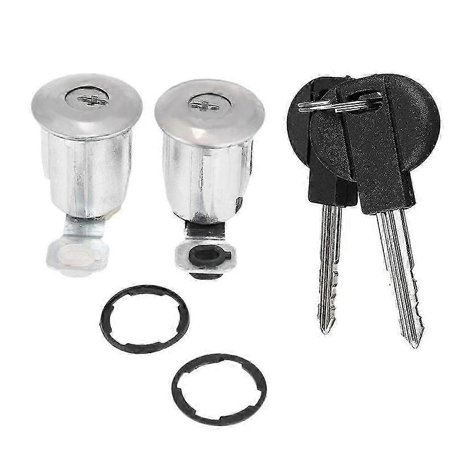 Universal Vehicle Lock Set with 2 Keys for Multiple Car Models - Durable and Secure Solution