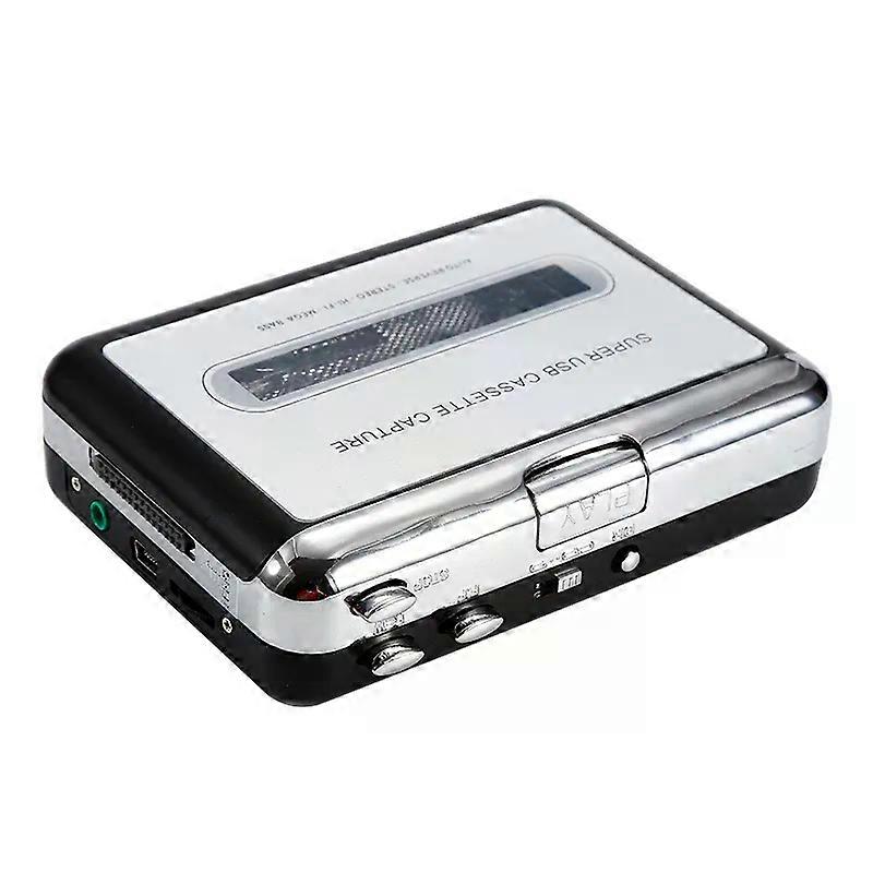 New Cassette Player USB Walkman Cassette Tape Music Audio To MP3 Converter Player Save MP3 File To USB Flash/USB Drive