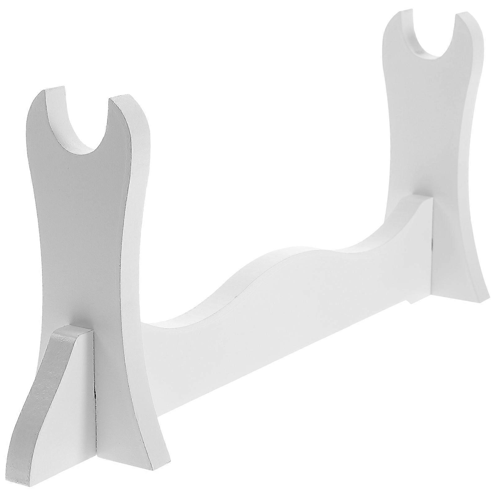 Wooden Sword Rack Sword Displaying Bracket Medieval Desktop Sword Holder