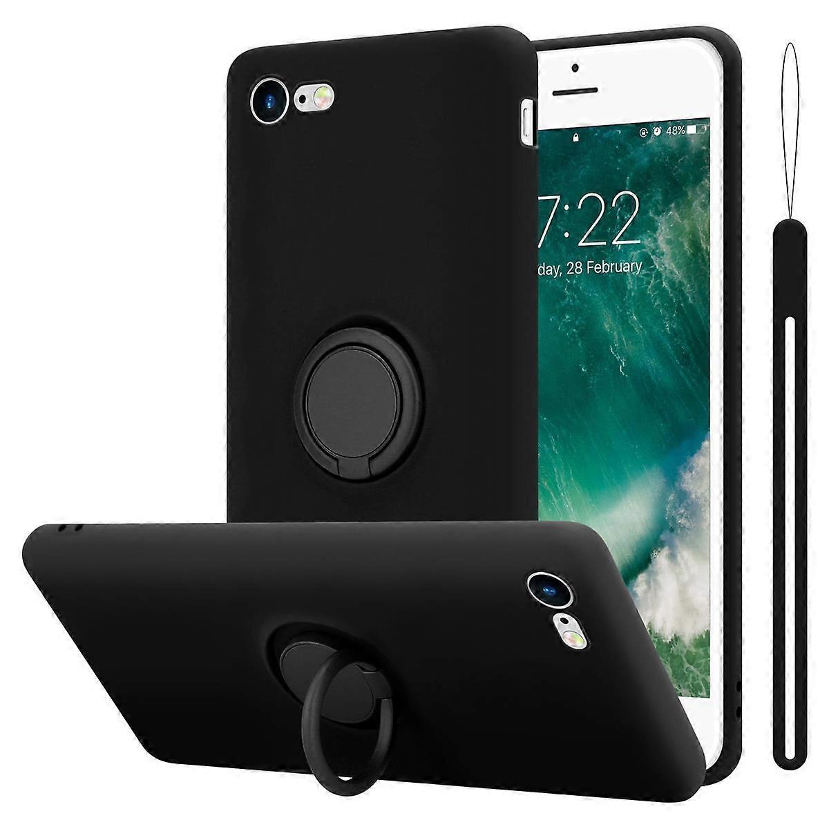 iPhone 7 / 7S / 8 / SE 2020 保护壳 TPU 壳 - 液体设计带环