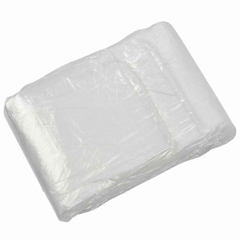 100個の車のプラスチックシートカバー、使い捨てチェアカバー車用、140X80CM