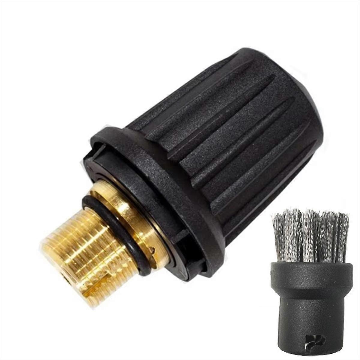 Steam Cleaner Tank Cap Replace for SC1 SC2 CTK10 SC2D Vacuum Cleaner Safety Valve Boiler Cover with Brush