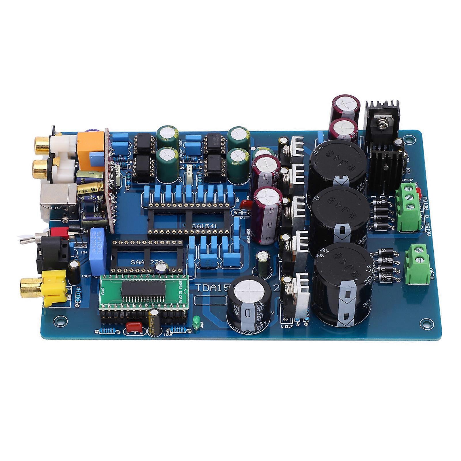 Koaxial-Decoder-Platine, Glasfaser oder Verstärker, elektronische Komponenten CYJ-TDA1541