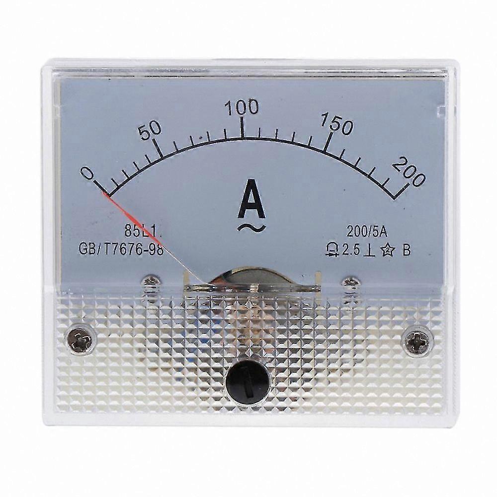 Analog Panel Current Meter 0-200A Ammeter for AC Systems