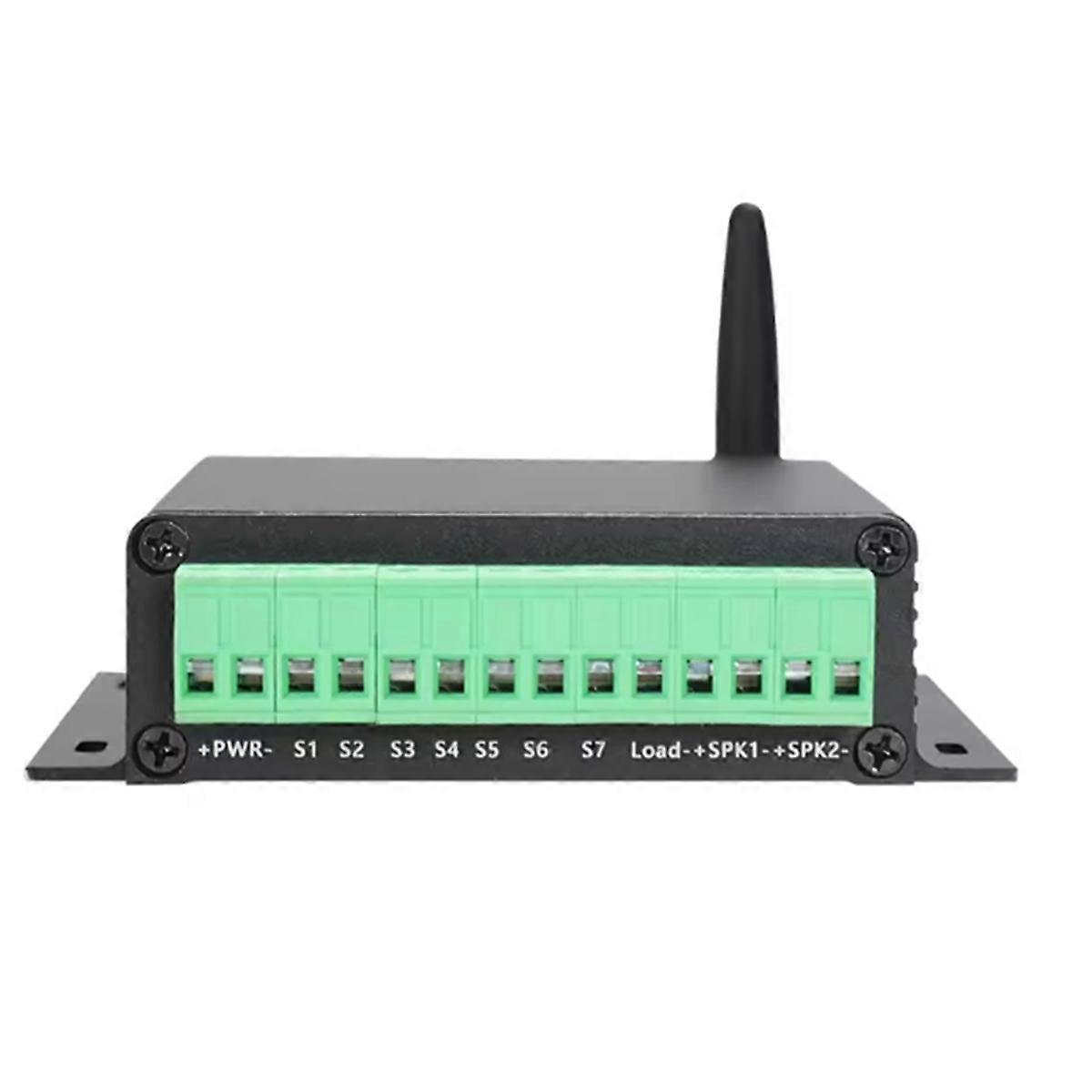 Wireless Remote MP3 Player with 50Wx2 Class D Amplifier 433MHz Radio Remote Audio Player with 15 Key Remote Control