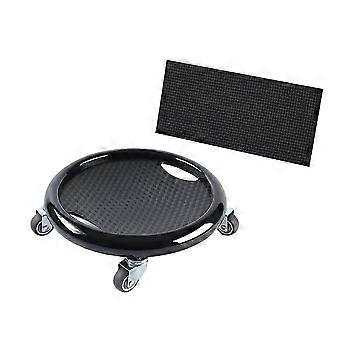 360 rotating ab roller wheel with mat for full body workout