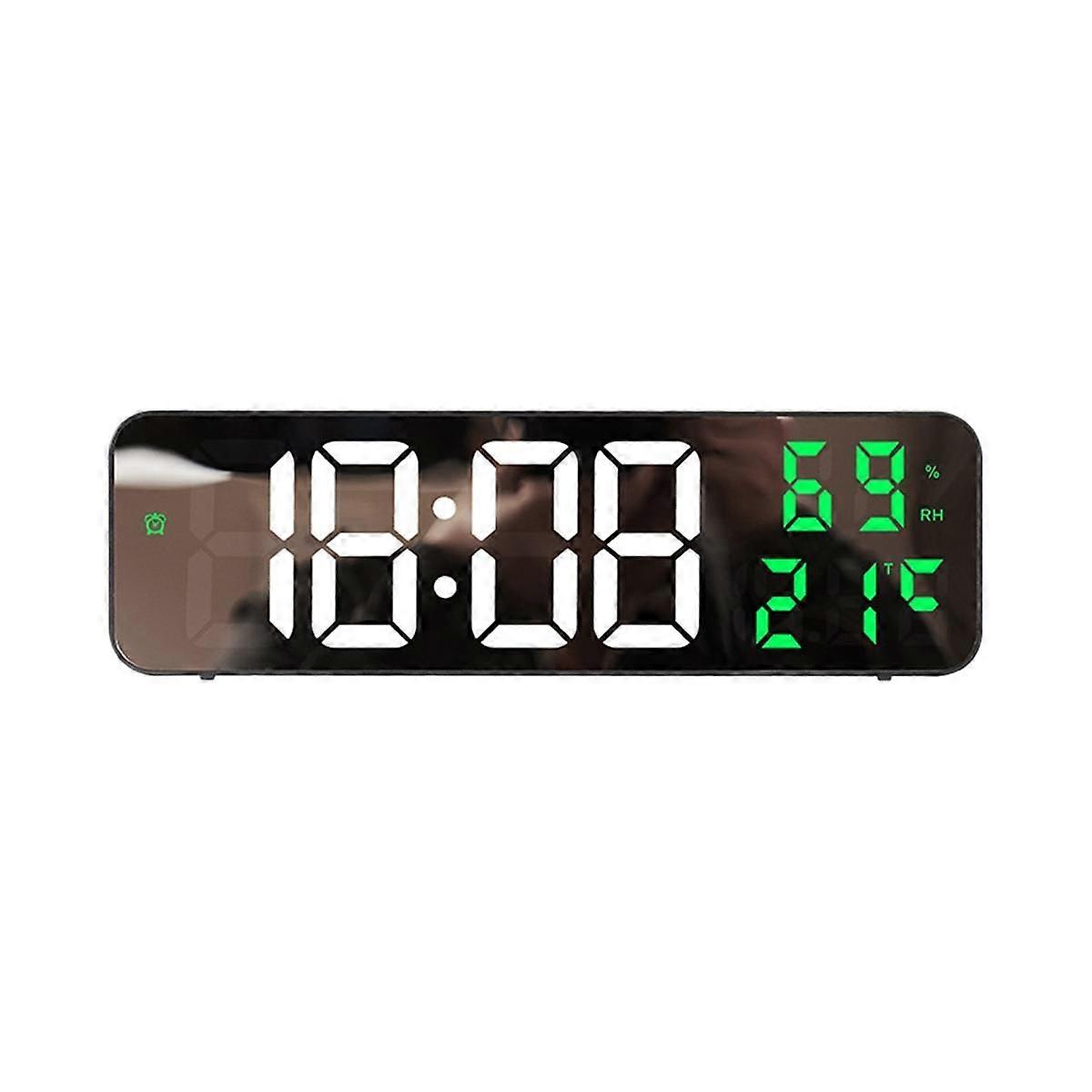 Digital LED Alarm Clock with Big Screen Digital Display Clock Temperature Display Clock for Livingr