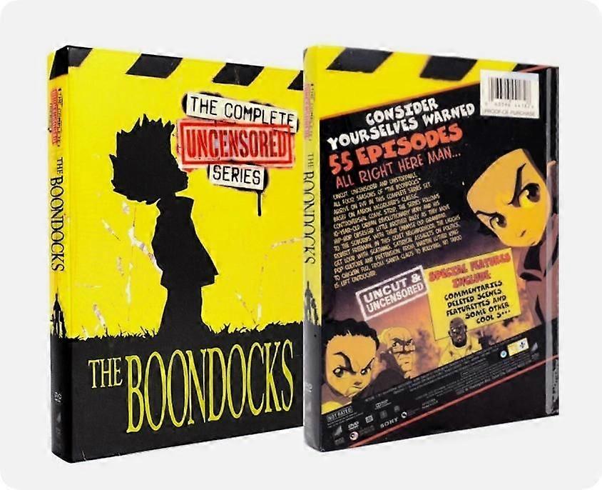 The Boondocks Season/Series 1-4 (DVD, 11-Disc, Box Set) Αγγλική έκδοση