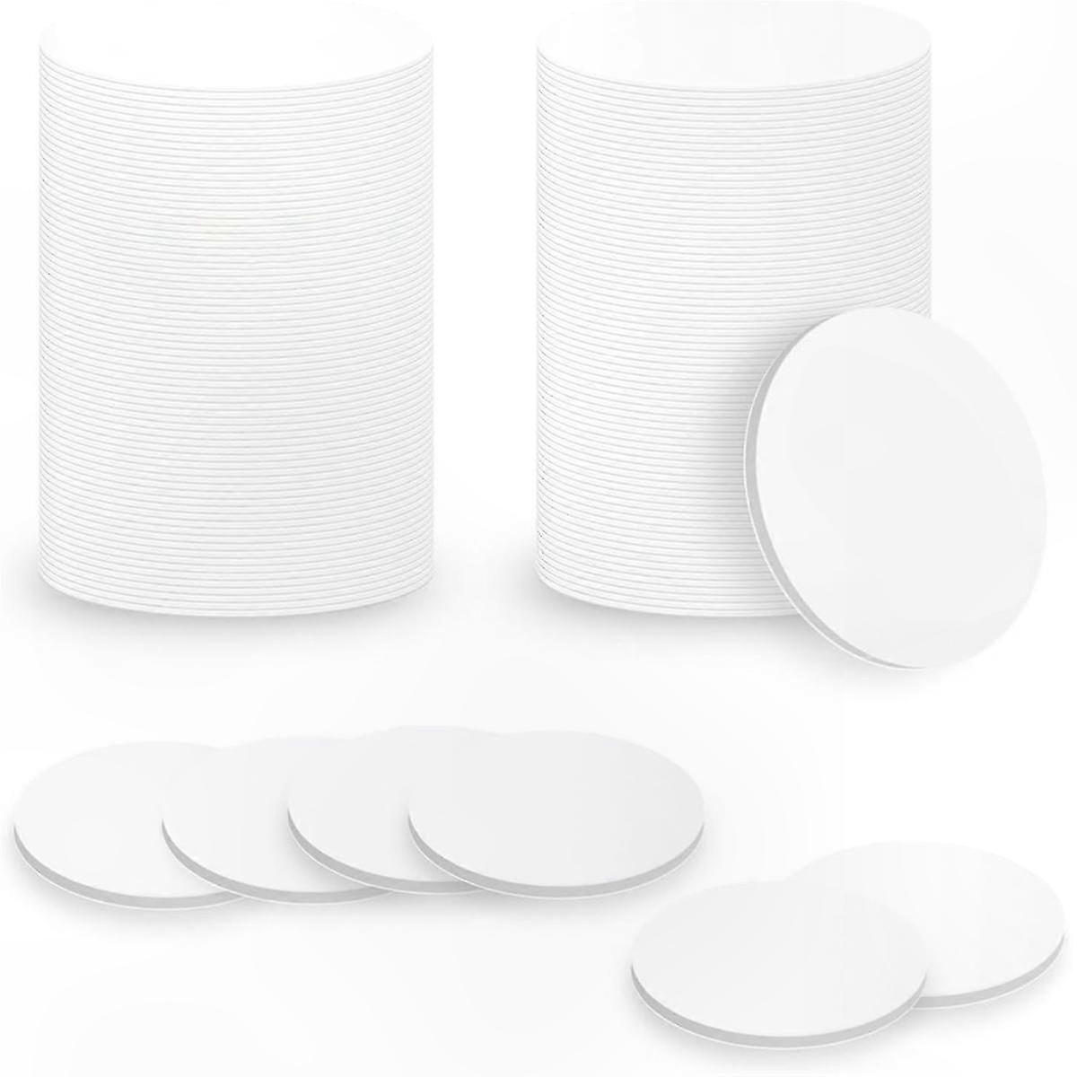 55Pcs NTAG215 NFC Stickers Round Chip Rewritable Coin Cards Compatible with NFC Enabled Devices