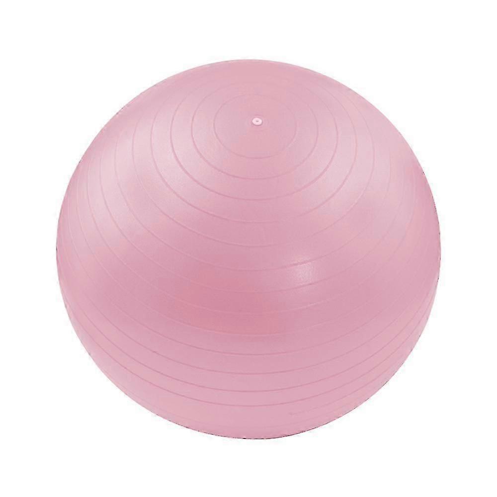 Exercise ball for pilates and yoga with anti-burst design