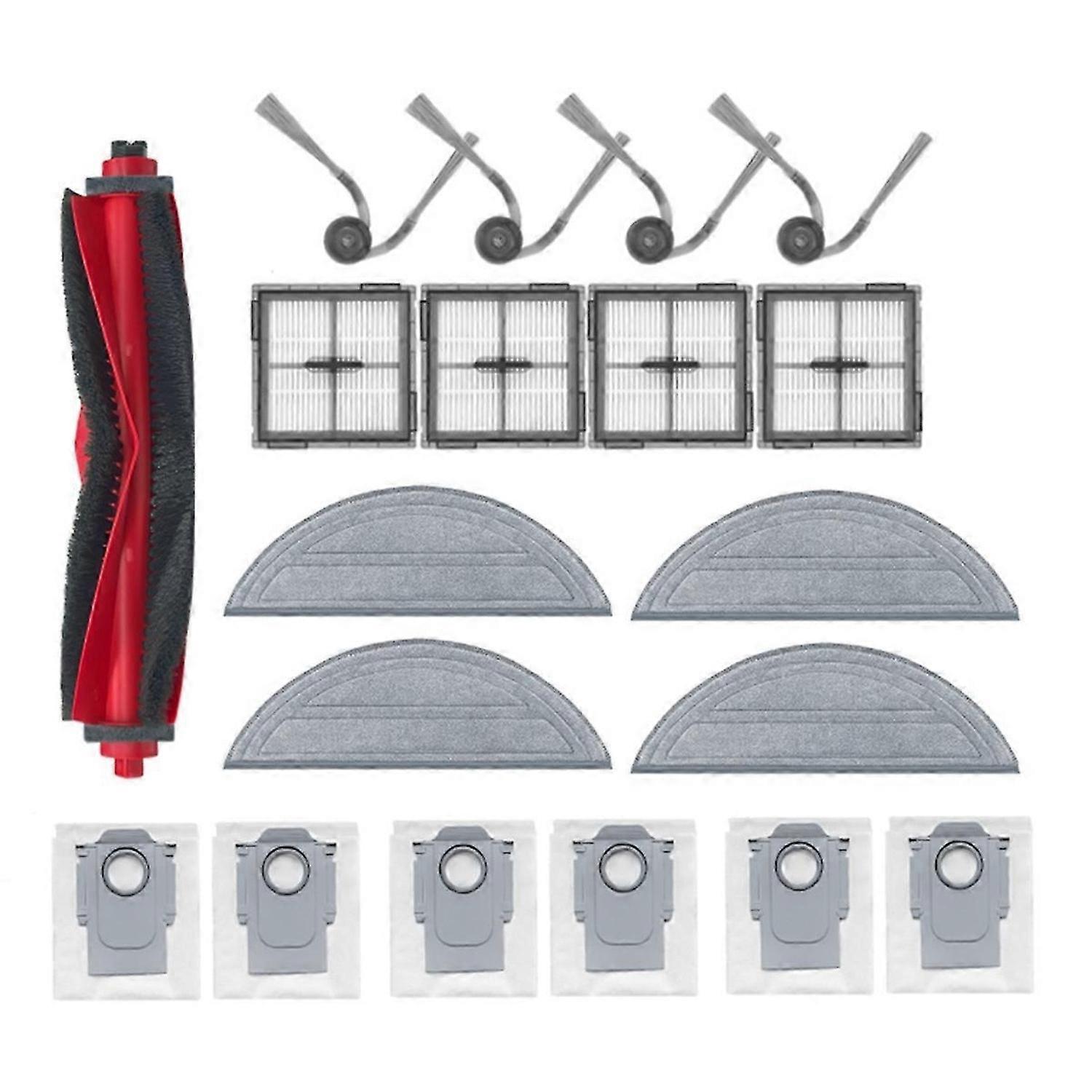 19PCS Replacement Parts for Q10 / Q10 + Main Side Brush